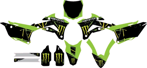 D'Cor Visuals Graphic Kit - Monster Energy Slash - Kx 85/110 20-20-131