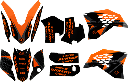 Flu Designs Inc. Pts 6 Graphic Kit - Exc/Xcw 51093