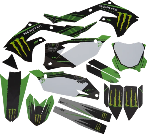D'Cor Visuals Graphic Kit - '25 Monster Energy - Yz 125/250 20-50-285