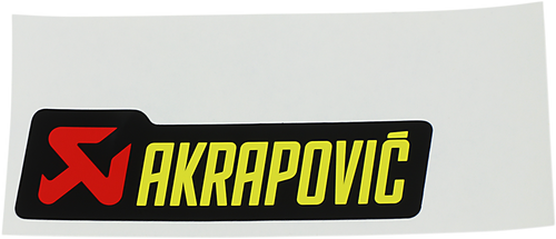 Akrapovic Replacement Sticker P-HST12AL
