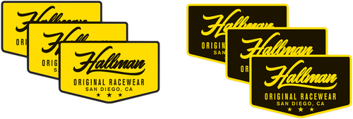 Thor Hallman Decals - 6 Pack 4320-2046