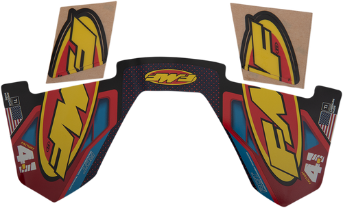 Fmf Exhaust Replacement Decal - Rct Wrap - Factory 4.1 14841