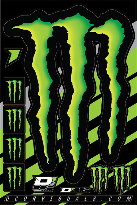 D'Cor Visuals Decal Sheet - Monster Claw 40-90-103