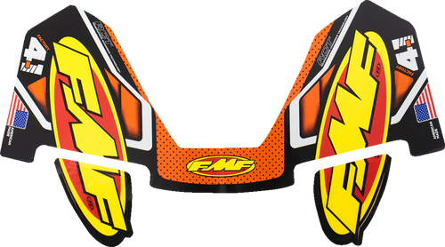 Fmf Exhaust Replacement Decal - 4.1 - Colorways Orange 14850