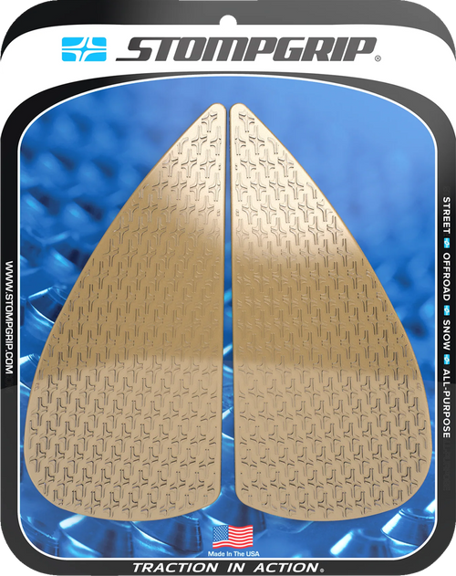 Stompgrip Tank Grips - Icon - Clear - Ktm - Rc - '22-'24 55-14-0197C