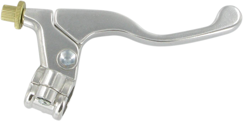 Parts Unlimited Shorty Style Power Lever Assembly - Right Hand - Yamaha - Silver 43-4102R