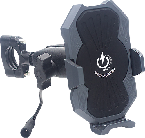 Ridepower Phone Holder W/ Inductive Charging RPMETALINDMOUNT