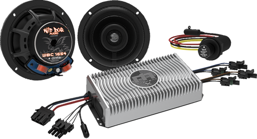 Wild Boar Audio Amplifier/Speaker/Bluetooth Controller - Flht WBA FLHT-BT KIT