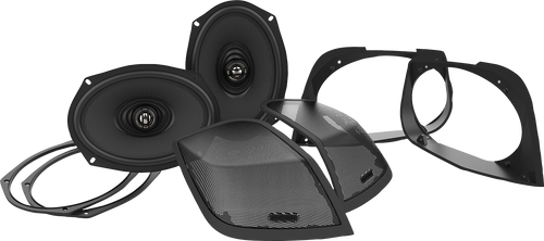 Hogtunes Cut-In Lid Kit With Speakers RETRO 692 LID-RM