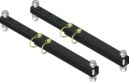 Kfi Products Pro-V Manual Angling Kit 106530