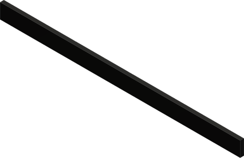 Kfi Products Uhmw Poly Wear Bar - 66" 106666