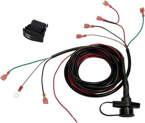 Warn Dash Rocker Switch - Wired 99897