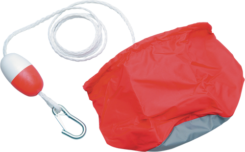Parts Unlimited Anchor Bag With Rope/Float - Pwc - Red 4850-0002