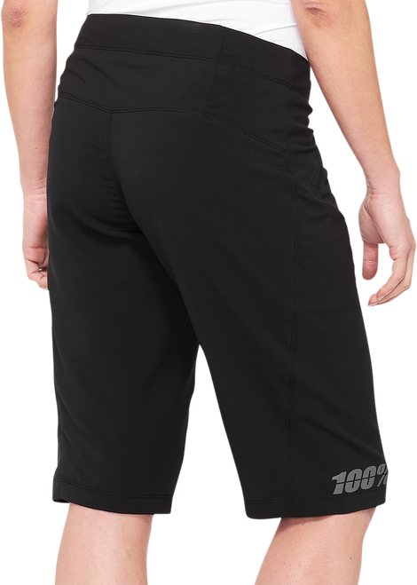 100% Women'S Ridecamp Shorts - Black - Xl 40037-00003