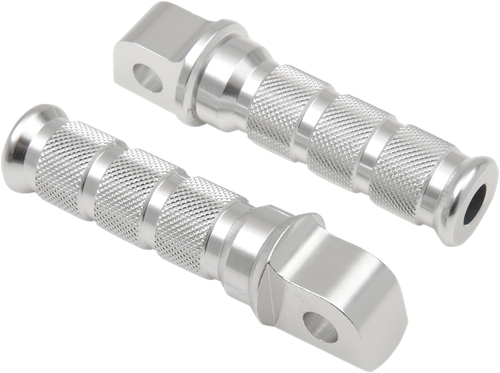 Emgo Rear Foot Pegs - Silver - Kawasaki 50-11251