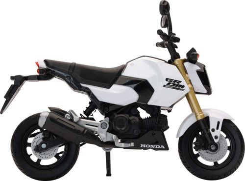 New Ray Toys Honda Grom - 1:12 Scale - White 58503B
