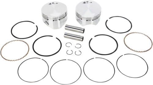 S&S Cycle Piston Kit - For 113" Super Sidewinder - 4.000" - +0.020" 92-1412