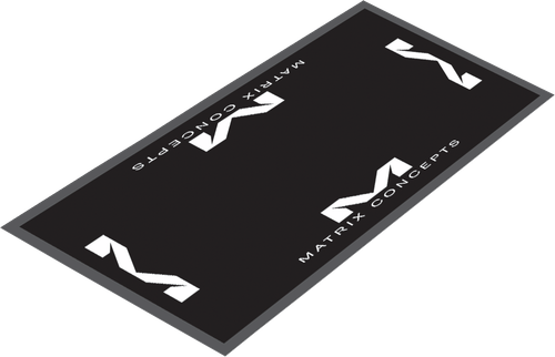Matrix Concepts,Llc M80 Carpeted Mat - Black - 4'X8' M80-100