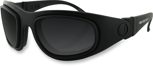 Bobster Sport & Street 2 Convertible Sunglasses - Matte Black - Interchangeable Lens BSSA201AC