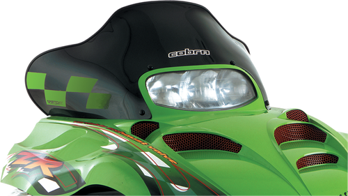 Powermadd Windshield - 13.75" - Black - Arctic Cat 12320