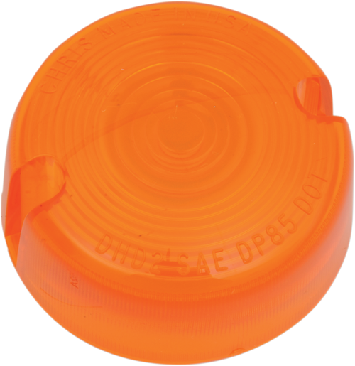 Chris Products Rear Turn Signal Lens - Amber - '86-'99 Fx DHD2A