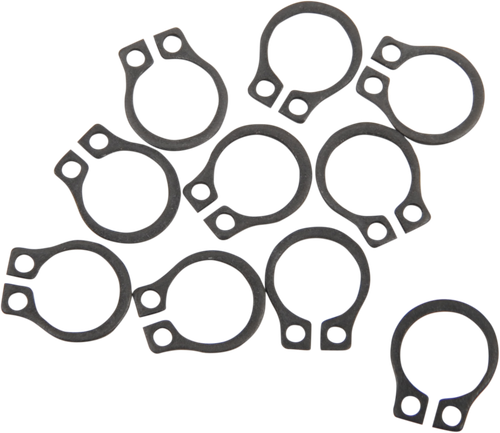 Eastern Motorcycle Parts Snap Rings - Clutch Pushrod - Full Ring (Open Gap) A-11096A