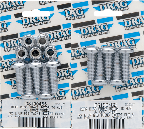 Drag Specialties Mounting Kit - Rotor - Spoke - Rear DS190465