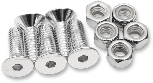 Colony Mounting Hardware Kit With Nuts - Brake Rotor - Socket-Head/Countersunk - 5/8" 8759-5