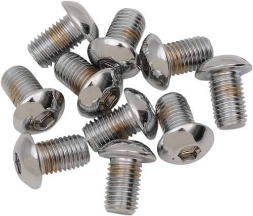 Drag Specialties Bolts - Button Head/Replacement - 5/16"-24 X 1" - 10 Pack DS-190841