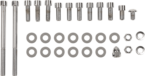 Drag Specialties Bolt Set - Motor Mount - Smooth - Sportster DS-190877S