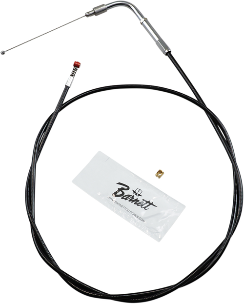 Barnett Black Vinyl Idle Cable - +6" Size - 48" Length 101304000906