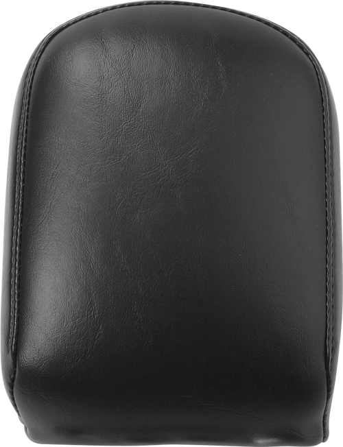 Le Pera Backrest Pad - Smooth - Black W/O Studs L-352