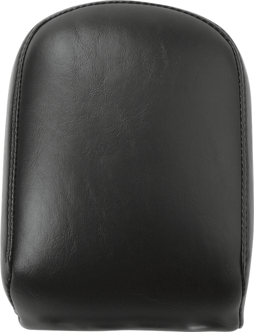 Le Pera Backrest Pad - Smooth - Black W/O Studs L-352