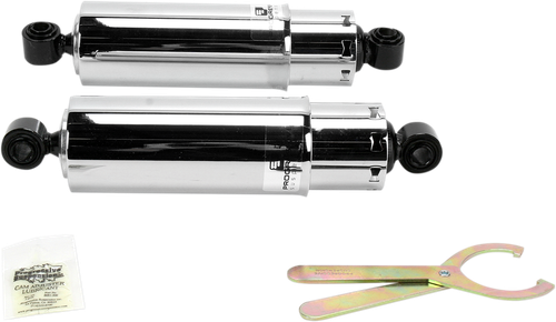 Progressive Suspension 412 Series Shock - 11" - Standard - Chrome - Dyna 412-4041C