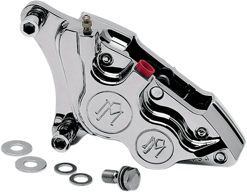 Performance Machine (Pm) Caliper - Front Right - Chrome - 84-99 Harley-Davidson 0053-2916-CH