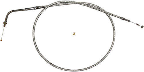 Magnum Shielding Sterling Chromite Ii Braided Idle Cable For Harley-Davidson - 32-1/2" 3401