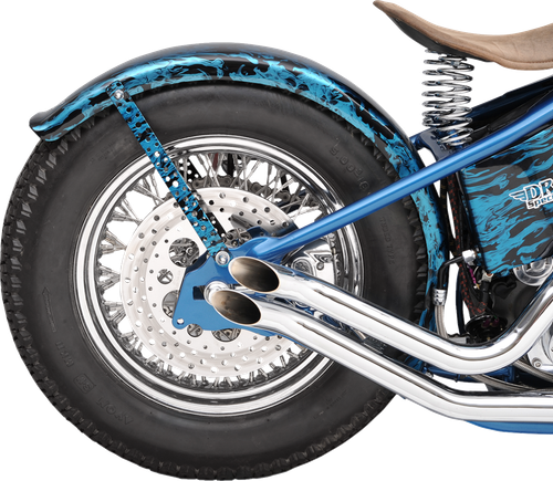 Drag Specialties Smooth Rear Fender - Without Taillight/Turn Signal Mount DS-380055