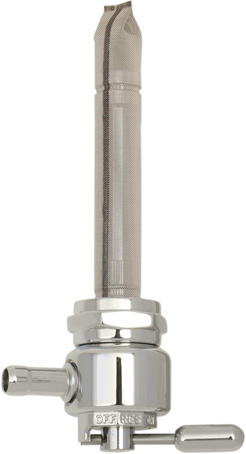 Pingel Round Fuel Valve - Chrome - 22 Mm 1311-CR