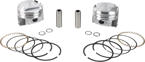 Kb Performance Piston Kit - 3.498" +0.005" - 10.5:1 Cr - 80" Evolution Big Twin KB266.005