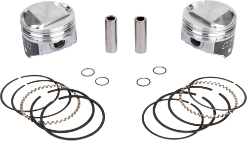 Kb Performance Piston Kit - 3.498" +0.040" - 10.5:1 Cr - 80" Evolution Big Twin KB266.040
