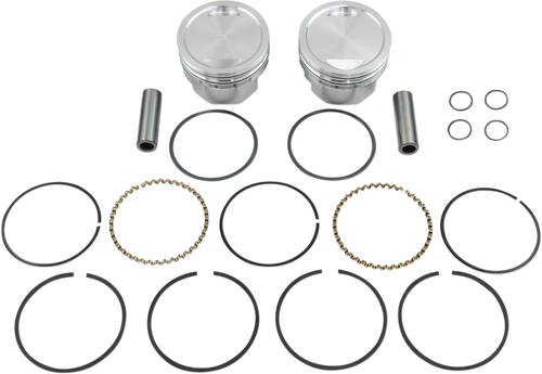 Kb Performance Piston Kit - 3.498" +0.010" - 10.0:1 Cr - Xl883 To 1200 Conversion KB272.010