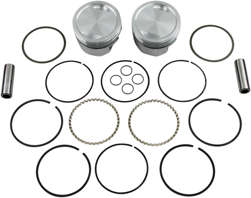 Kb Performance Piston Kit - 3.498" +0.005" - 10.0:1 Cr - Xl883 To 1200 Conversion KB272.005