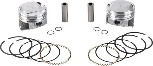 Kb Performance Piston Kit - 3.498" +0.005" - 9.6:1 Cr - 80" Evolution Big Twin KB305.005
