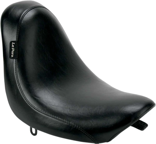 Le Pera Silhouette Solo Seat - Basketweave - Black - Softail '84-'99 LN-870