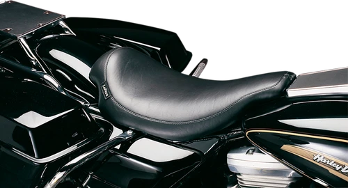 Le Pera Silhouette Solo Seat - Smooth - Black - Flt/Flht '91-'96 L-857