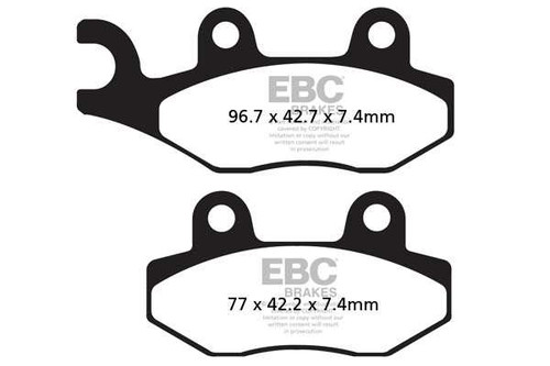 Ebc Sintered "R" Brake Pads FA135R