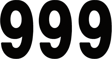 Factory Effex Mini Pro Number 9 - Black - 5" 03-0279