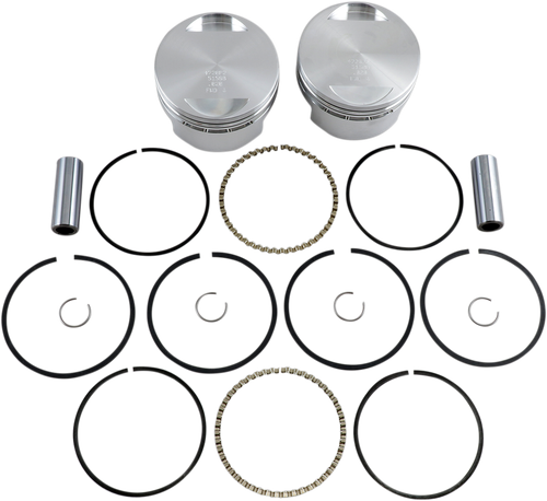 Wiseco Piston Kit - +0.020" - Xl 1200 | Buell With Oem 1200 Heads K1662
