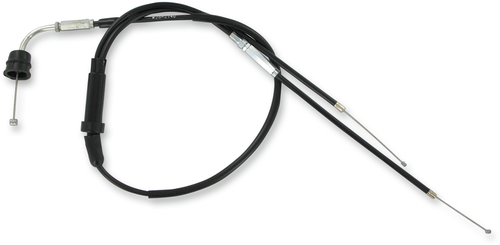 Parts Unlimited Vinyl Covered Throttle/Oil Injection Cable - '81-'98 Pw50 K28-2140
