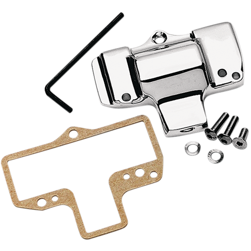 Mikuni Carburetor Top Cover Without Logo - Chrome KHS-028